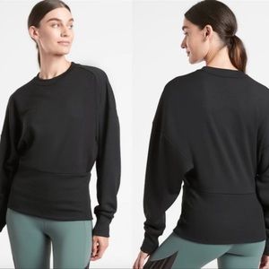 Athleta Potrero Sweatshirt • Black • Size: XL